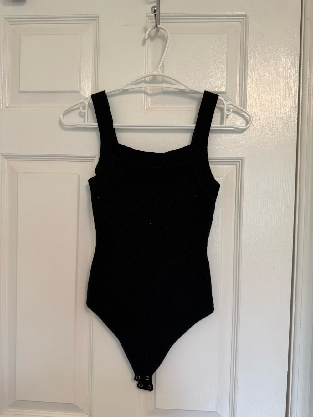 Abercrombie & Fitch Black Knit Bodysuit